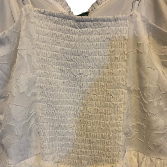 Summer Cotton Dress, Wild Fable, Size L, white and frilly - Picture 10 of 10